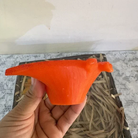 NWOT!! Illumination Autum Leaf Floating Candles in Basket Tray Set of 4 - Picture 6 of 8